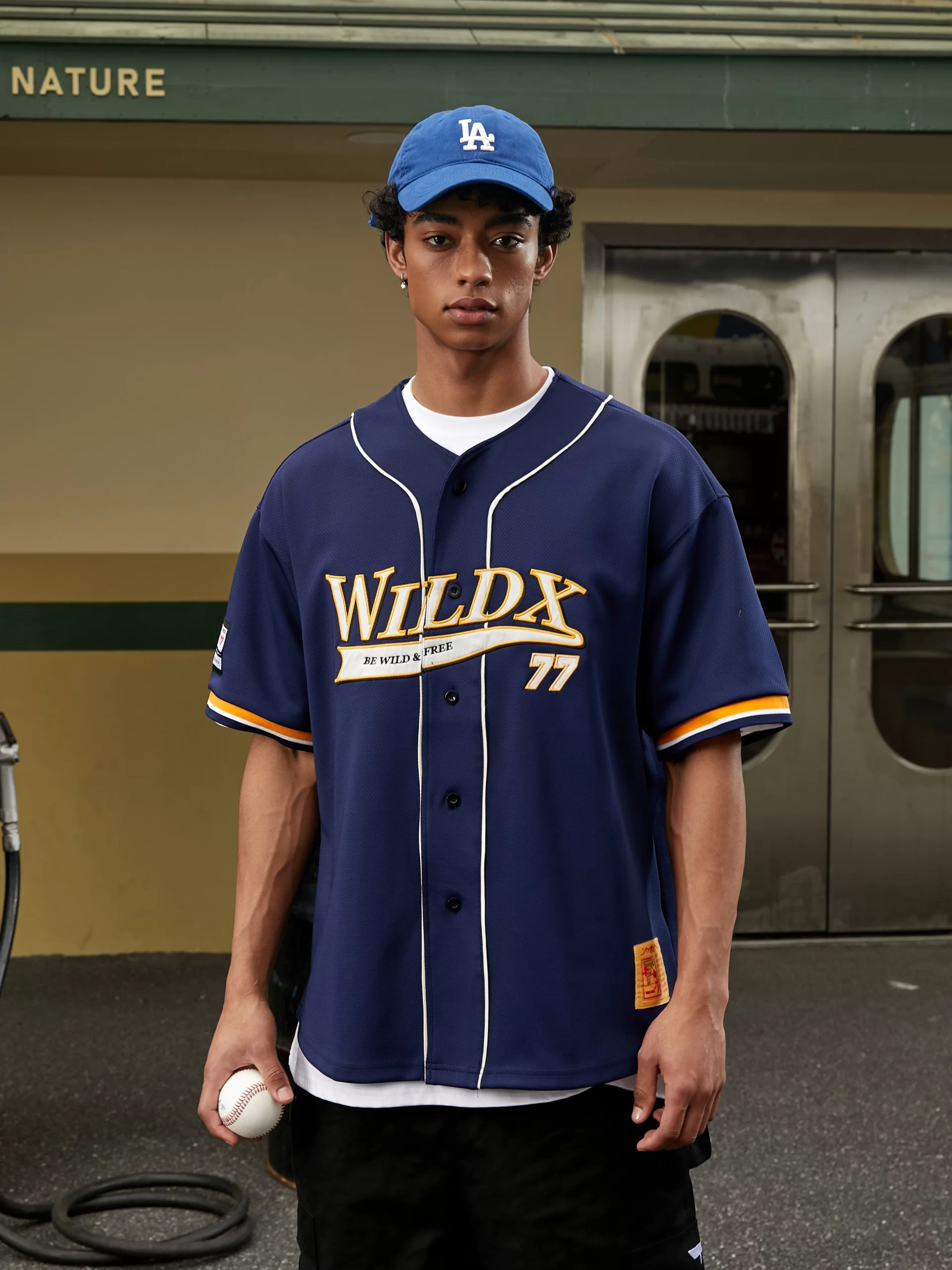 Baseball Varsity Jacket T-Shirt - Image 5