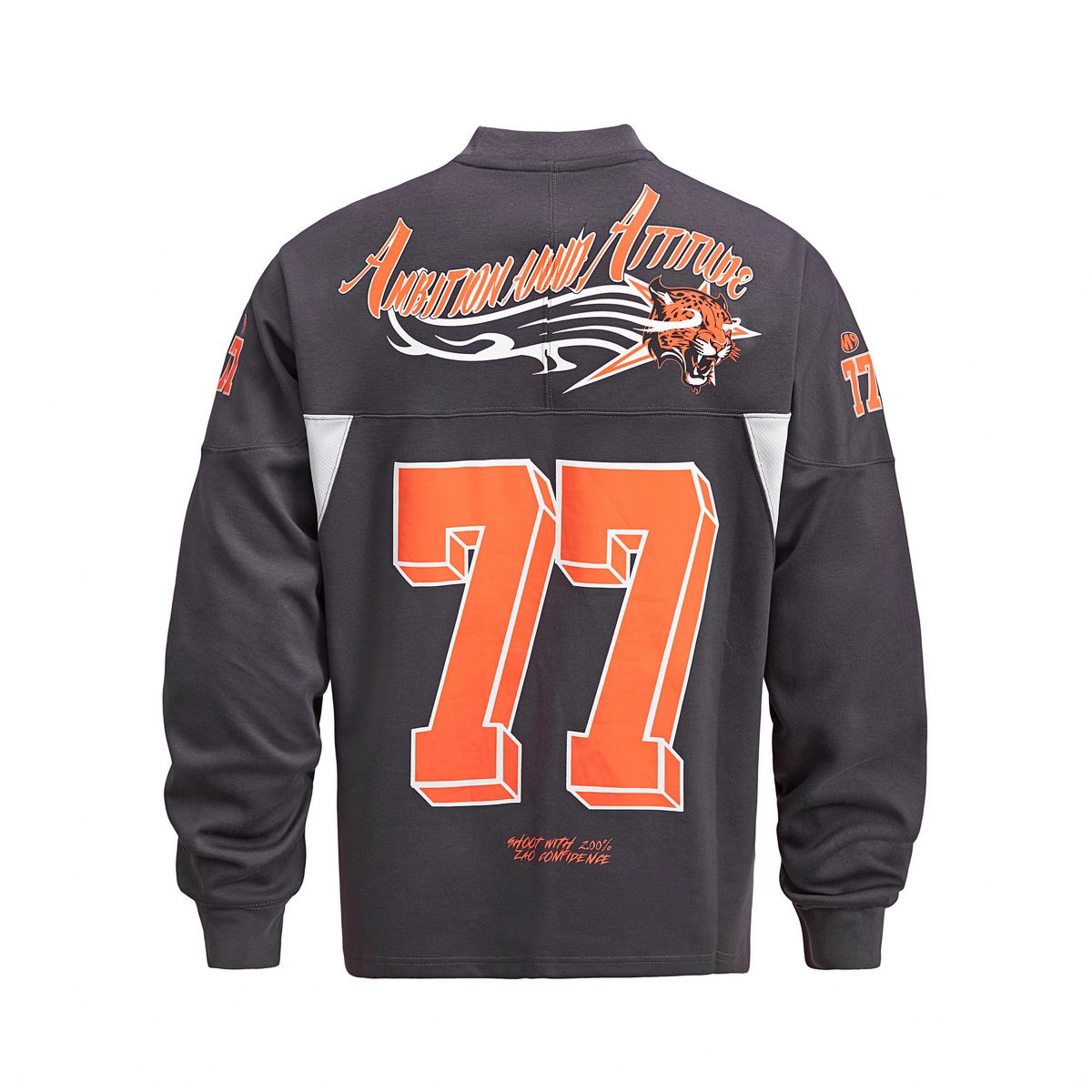 350 Gsm White Base Printing Sweatshirt - Image 9