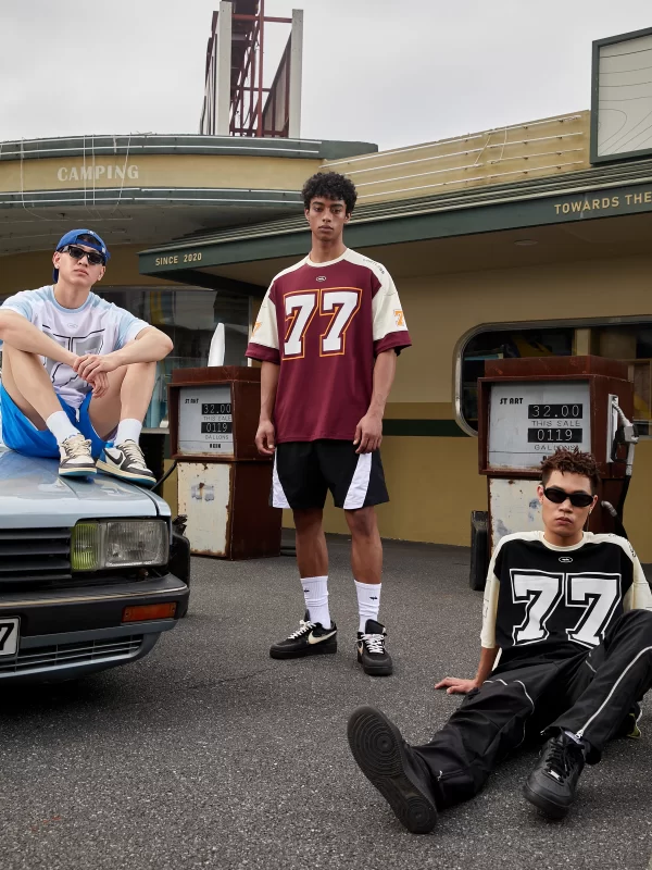 Screen Printing Splicing Design T-shirt