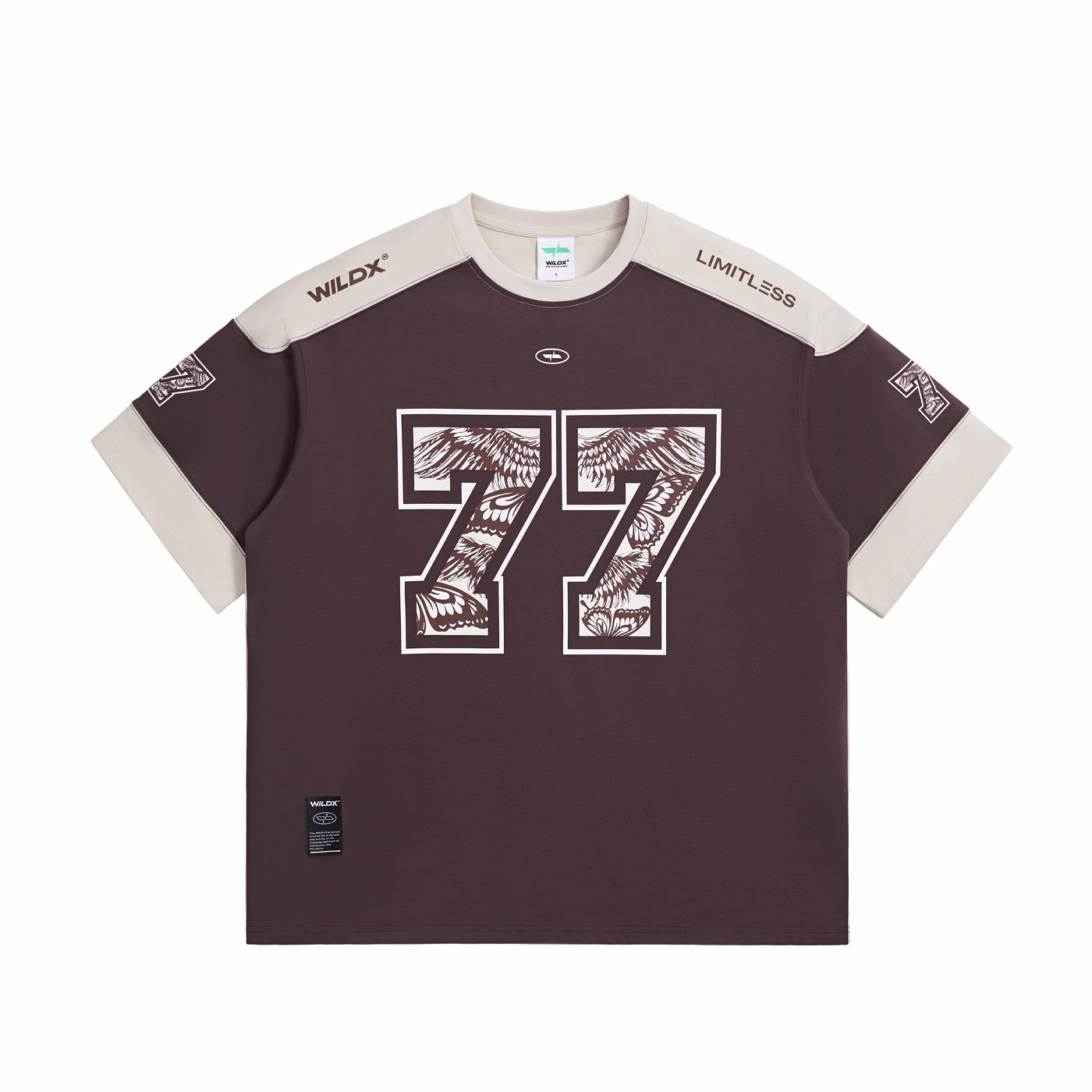 Screen Printing Splicing Design T-shirt - Image 11