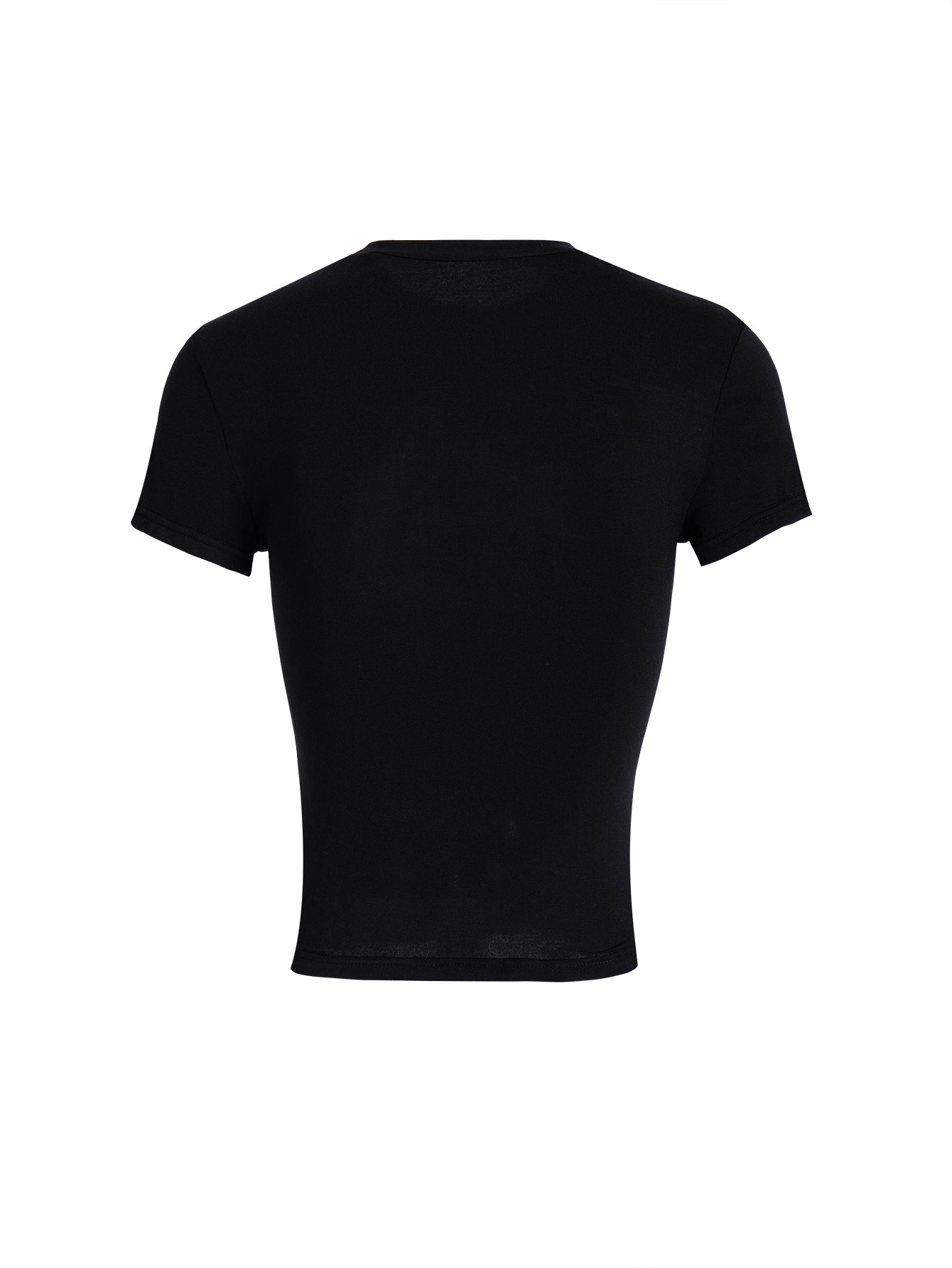 Women Tight-fitting Basics T-shirt - Image 1