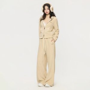 Women Fleece Winter Tracksuit