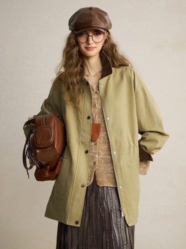 Women Mid-long Trenches