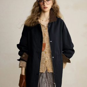 Women Mid-long Trenches - Image 3