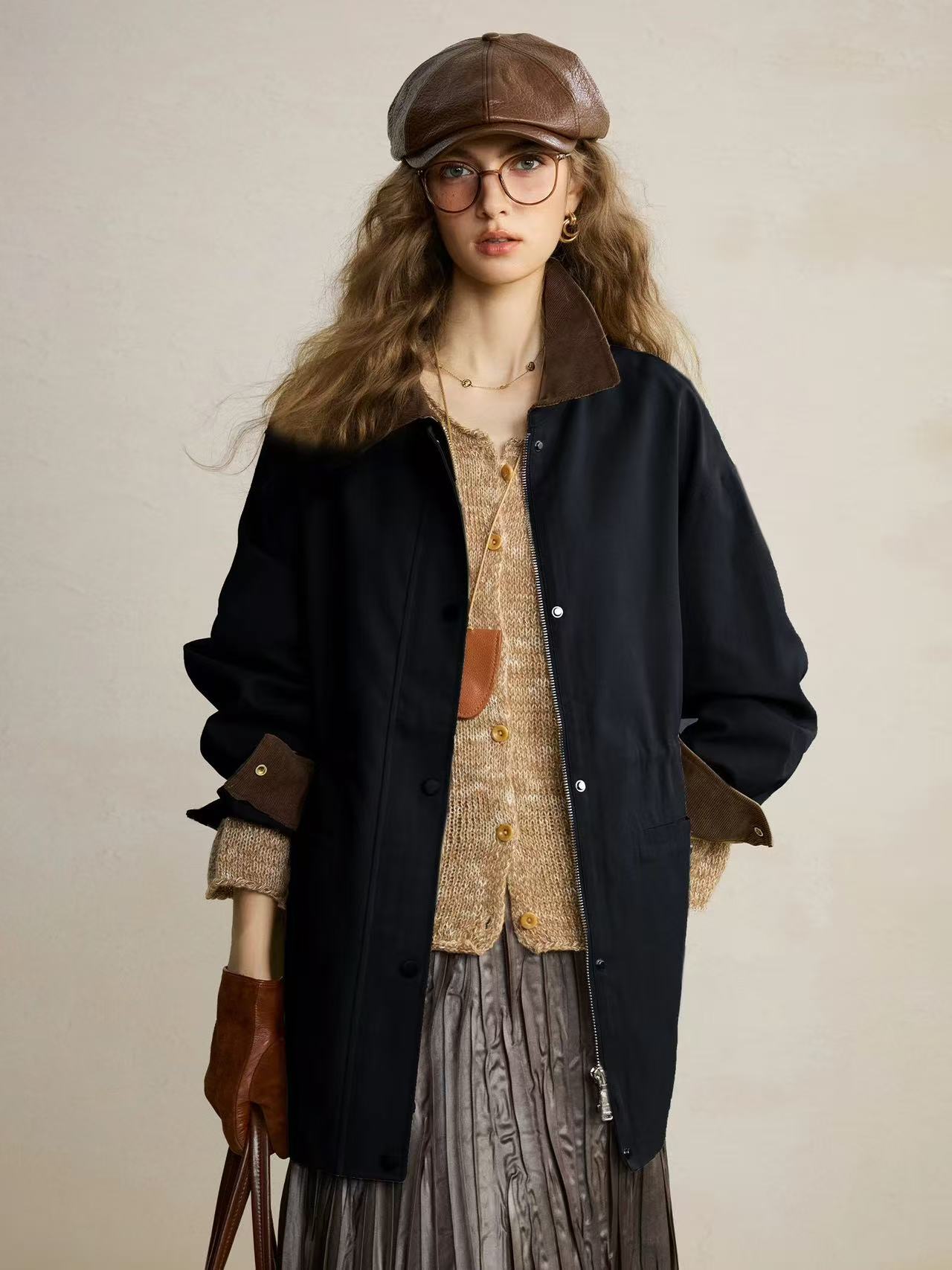 Women Mid-long Trenches - Image 3