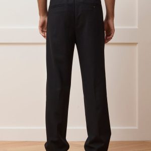 Relaxed Italian Wool Crepe Trouser - Image 5