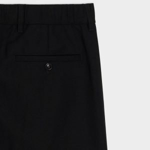 Relaxed Italian Wool Crepe Trouser - Image 8