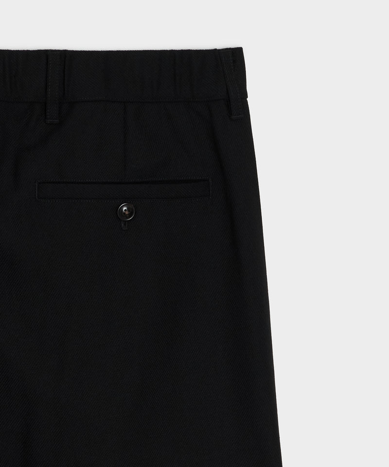 Relaxed Italian Wool Crepe Trouser - Image 8