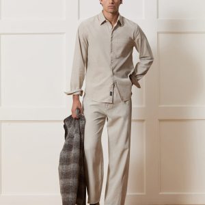 Corduroy Point Collar Shirt - Image 4