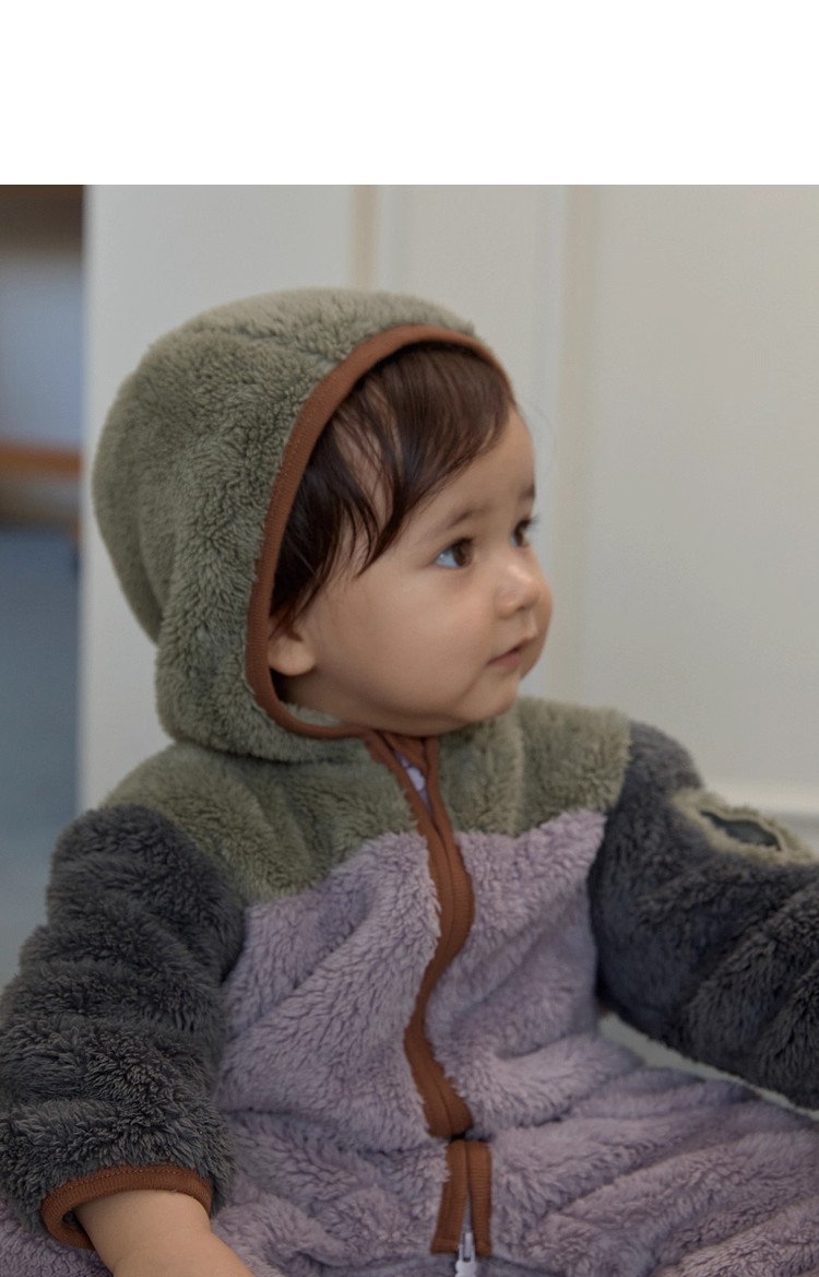 Sherpa Baby Jumpsuit - Image 2