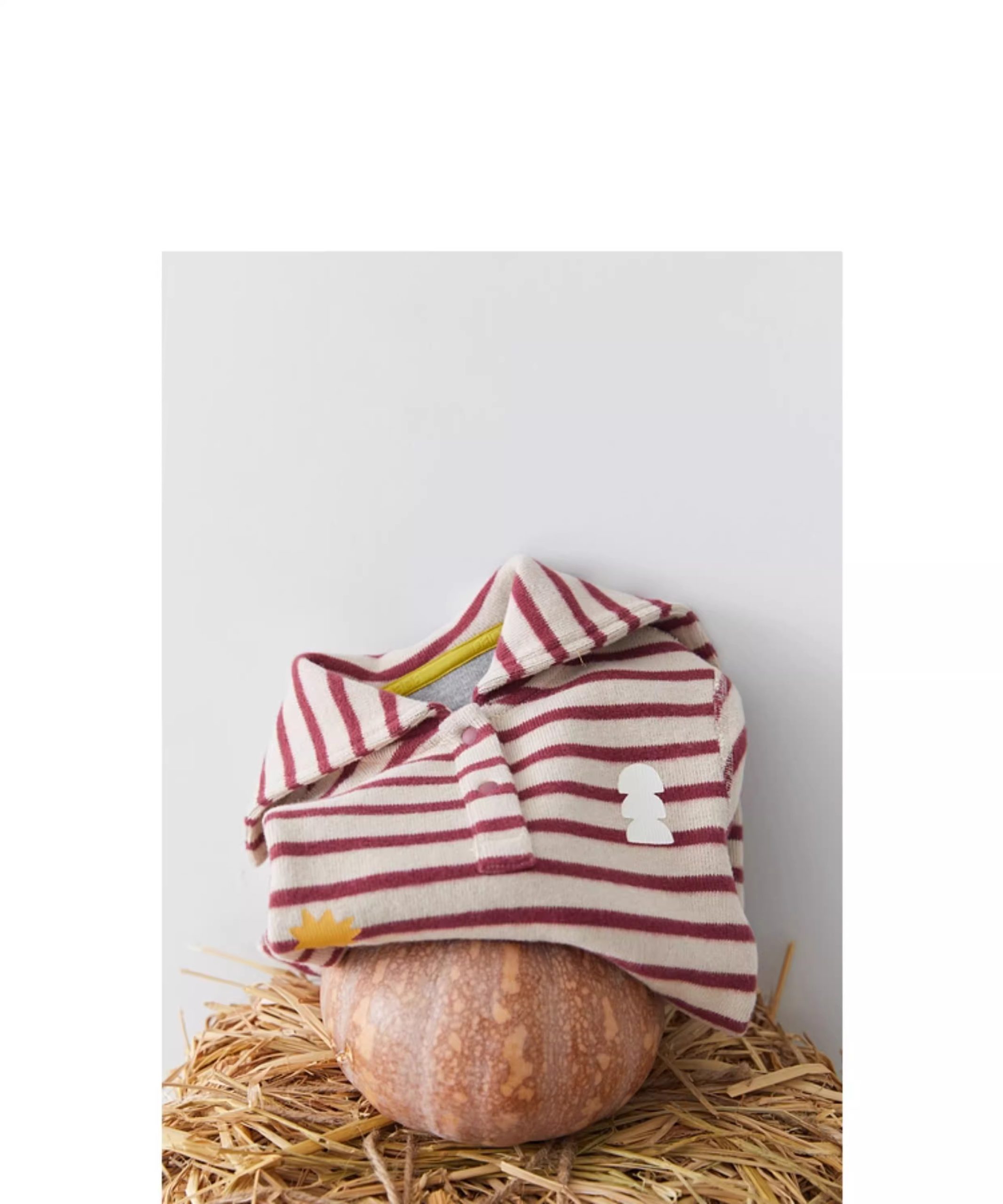 Stripes Baby Jumpsuit with Hoodie - Image 7