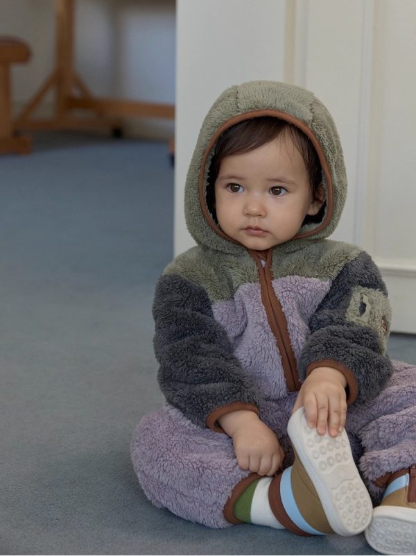 Sherpa Baby Jumpsuit