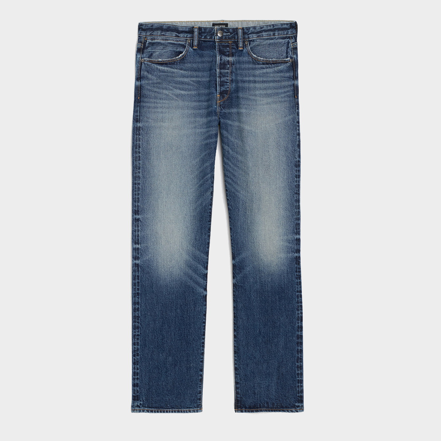Straight Stretch Jean Dark Blue - Image 1