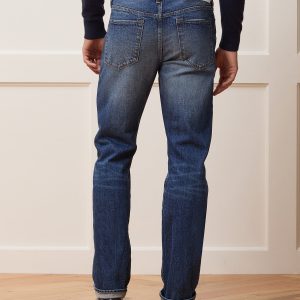 Straight Stretch Jean Dark Blue - Image 7