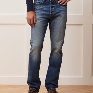 Straight Stretch Jean Dark Blue - Image 6