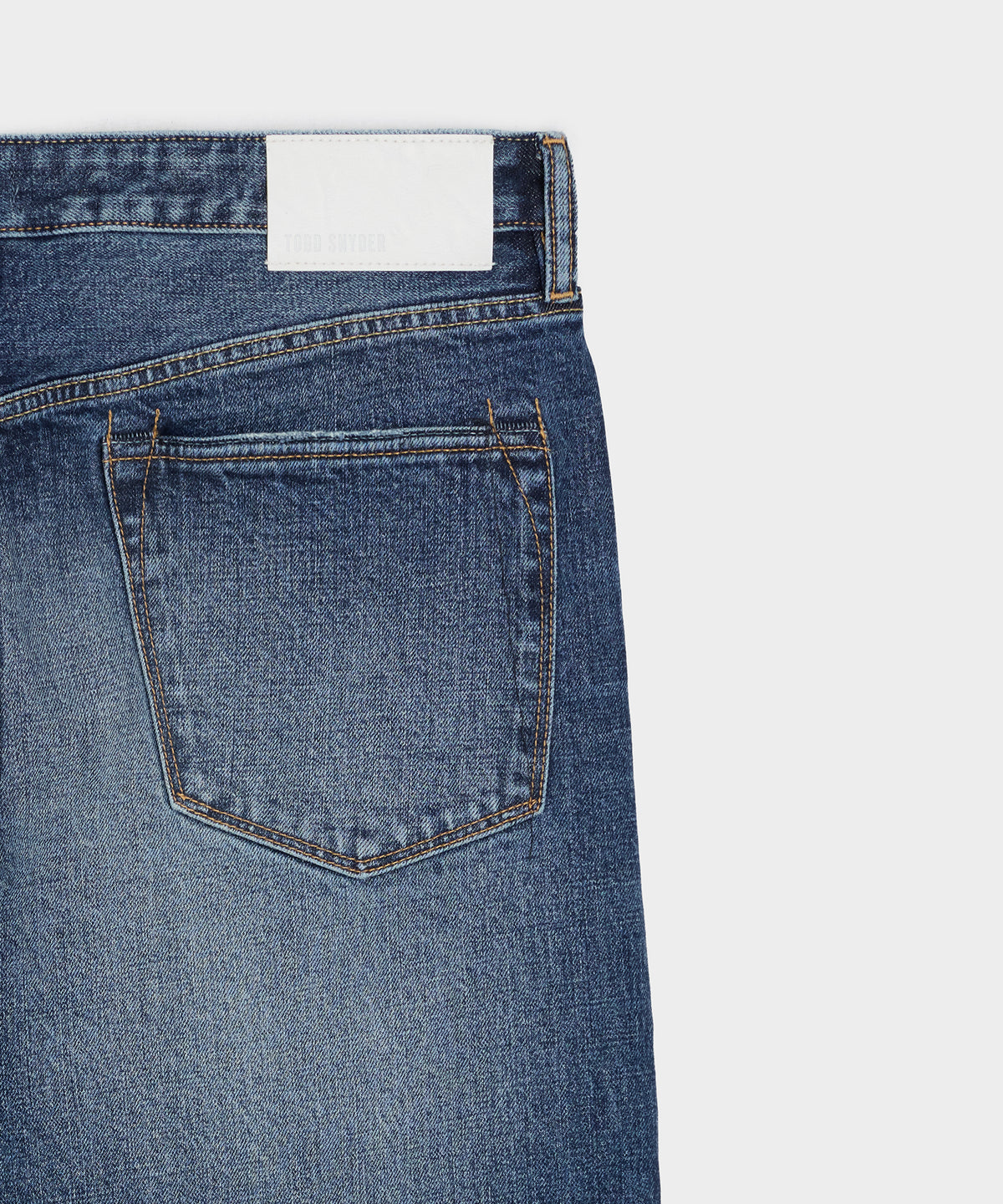 Straight Stretch Jean Dark Blue - Image 3