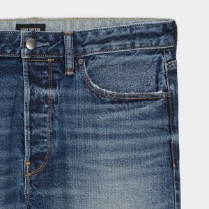 Straight Stretch Jean Dark Blue - Image 5