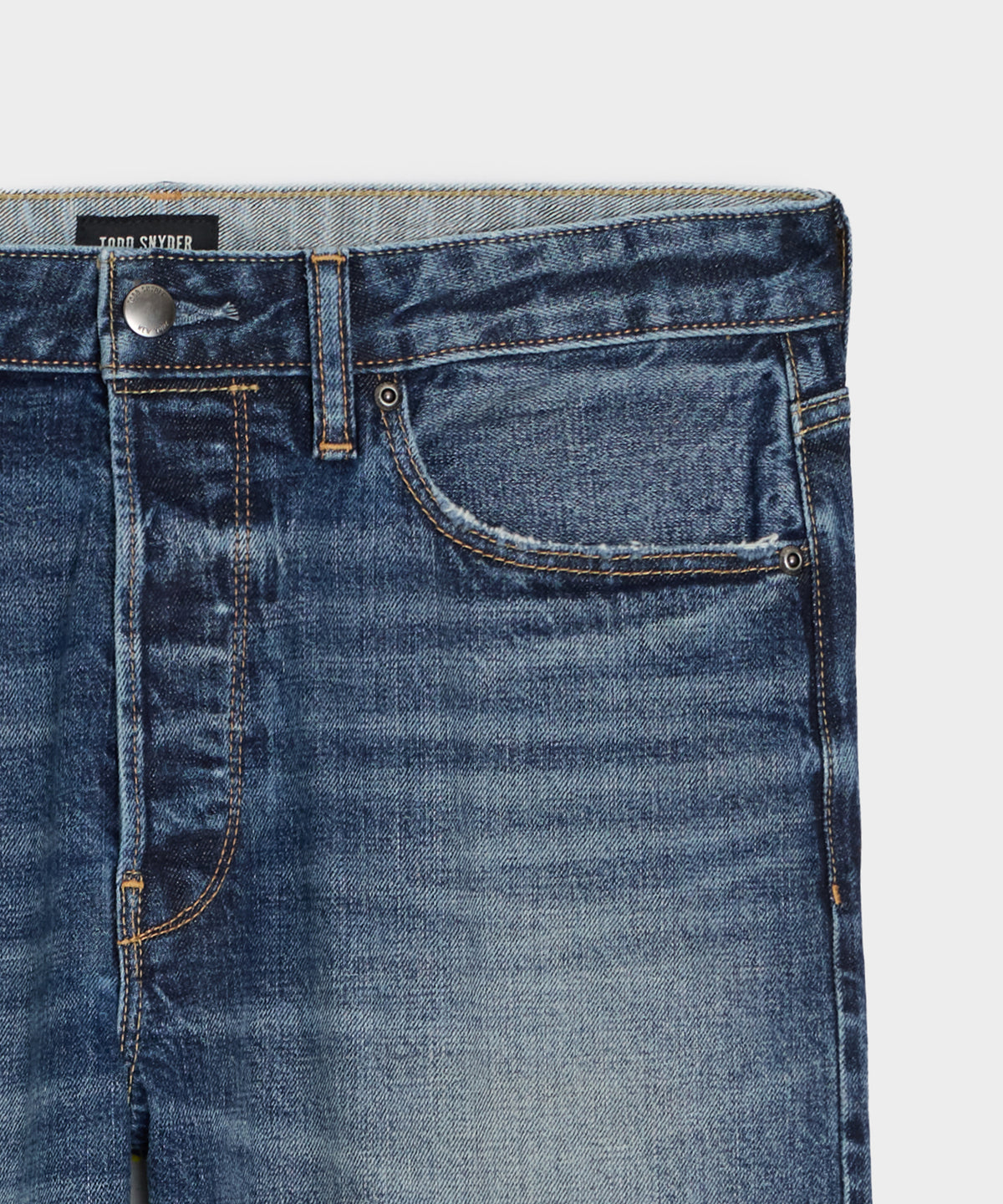 Straight Stretch Jean Dark Blue - Image 5