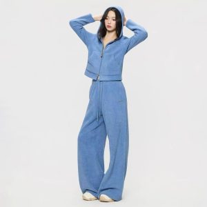 Women Fleece Winter Tracksuit - Image 3