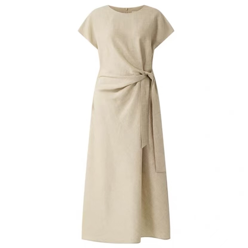 Cotton Linen Women Dresses - Image 1