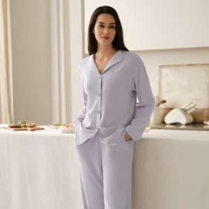 Long Sleeves Pure Cotton Pajamas - Image 2