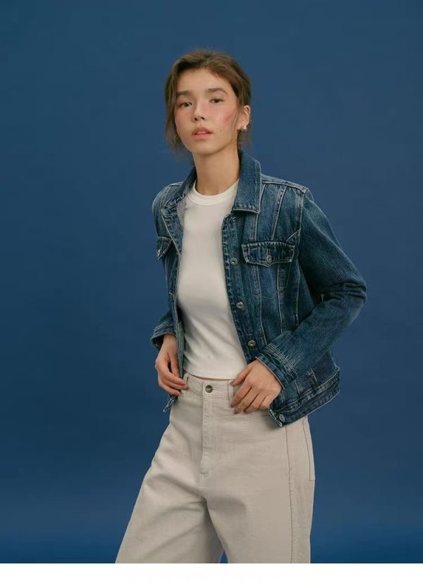 Women Fitted Denim Jacket