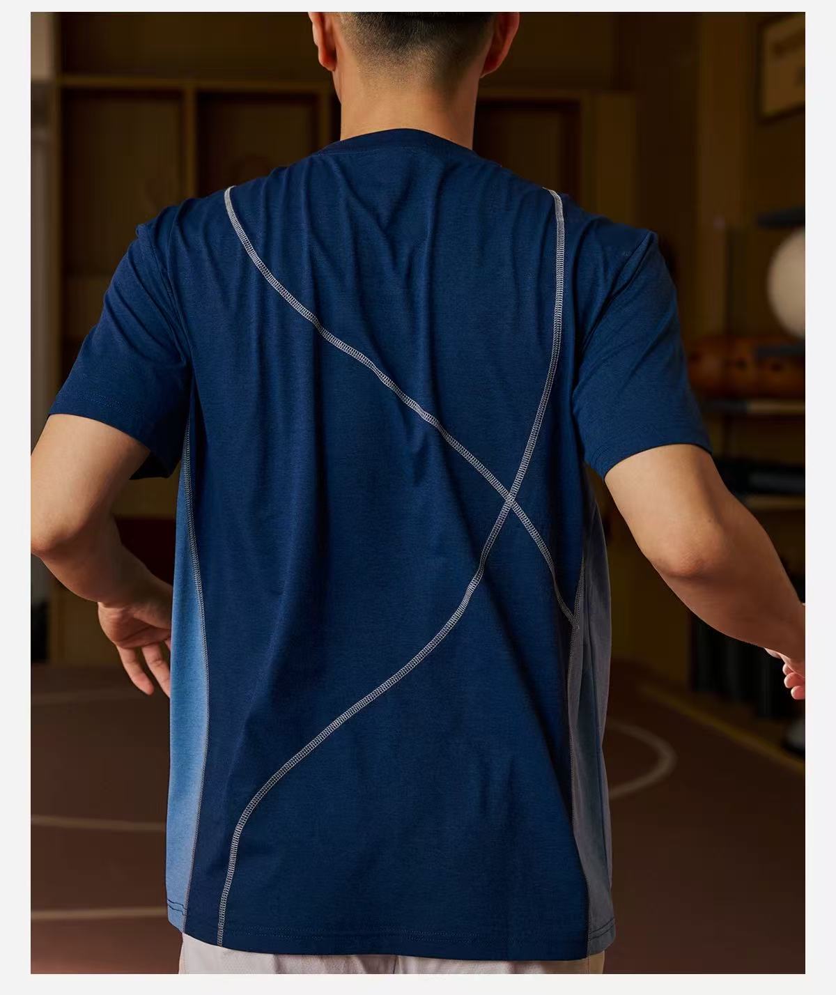 Sport Cool-feeling Fabric T-Shirt - Image 4