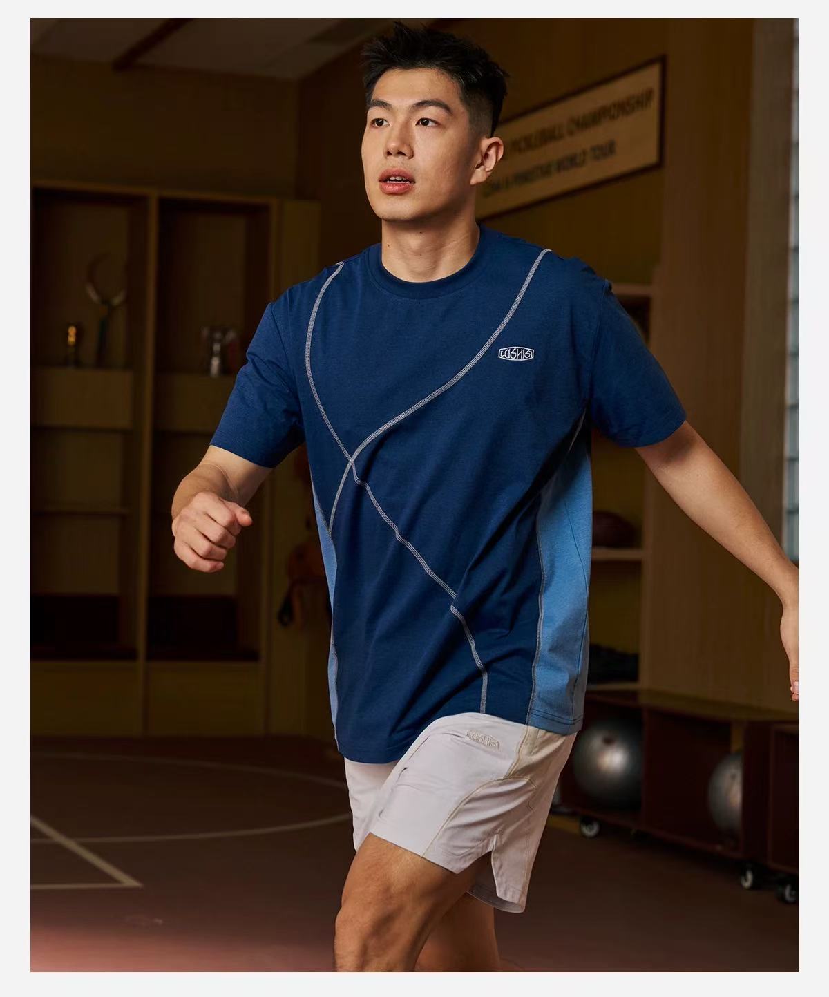 Sport Cool-feeling Fabric T-Shirt - Image 3