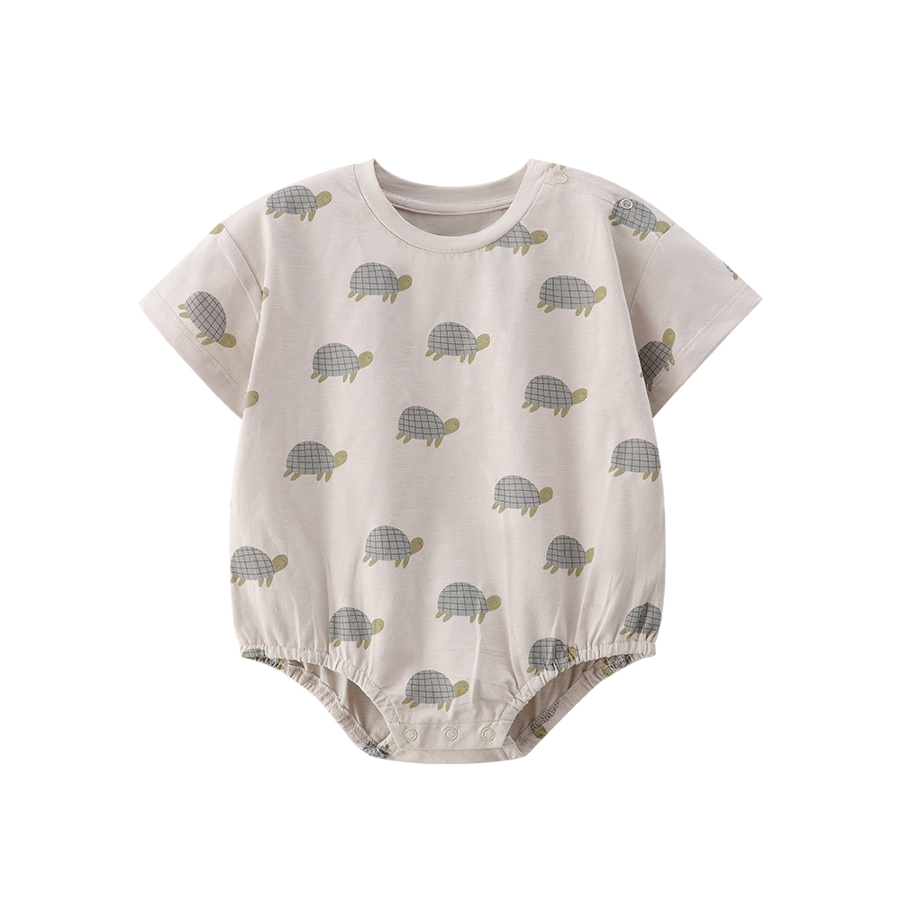 Summer Short Sleeve Baby Romper - Image 2