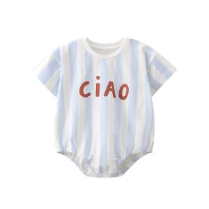 Summer Short Sleeve Baby Romper