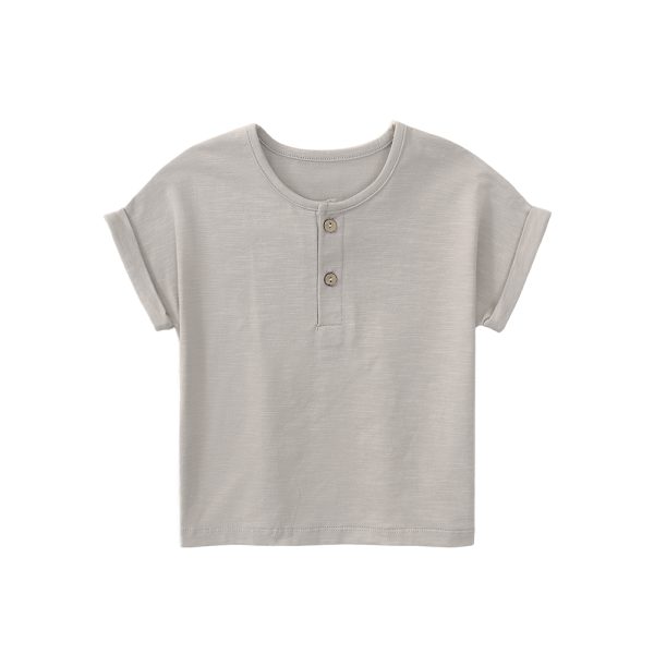 Child Open-front Short Sleeved Top