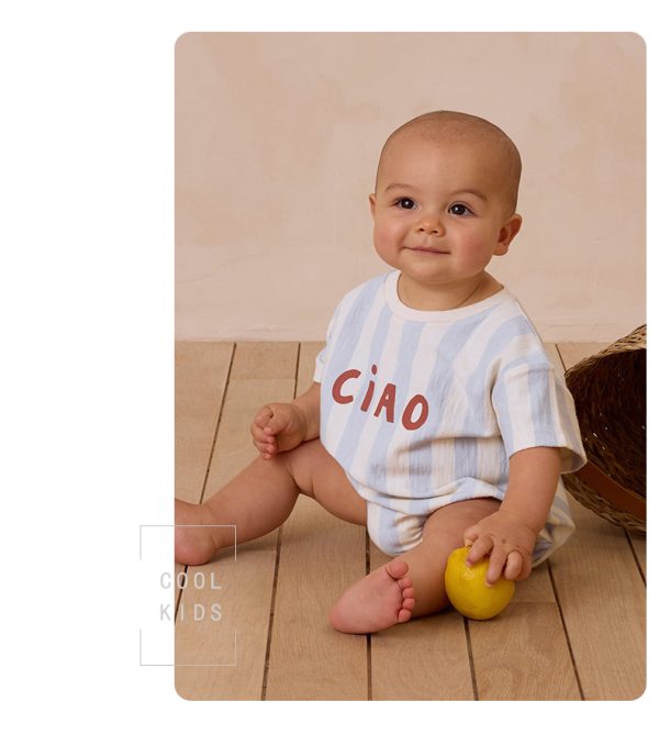 Summer Short Sleeve Baby Romper