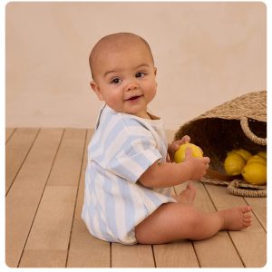 Summer Short Sleeve Baby Romper - Image 5