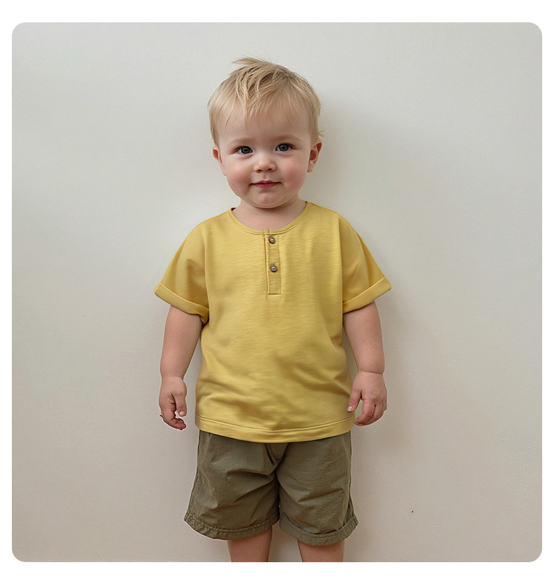 Child Open-front Short Sleeved Top - Image 4