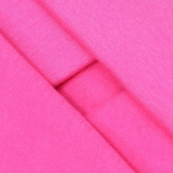 350 Gsm 97% Cotton Fleece Brushed Fabric
