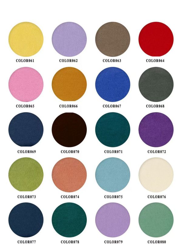 280 Gsm 100% Cotton Jersey T-shirt Fabric