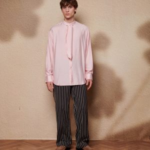 Tie Shirt for Women | Adjustable Wrap Blouse - Image 6