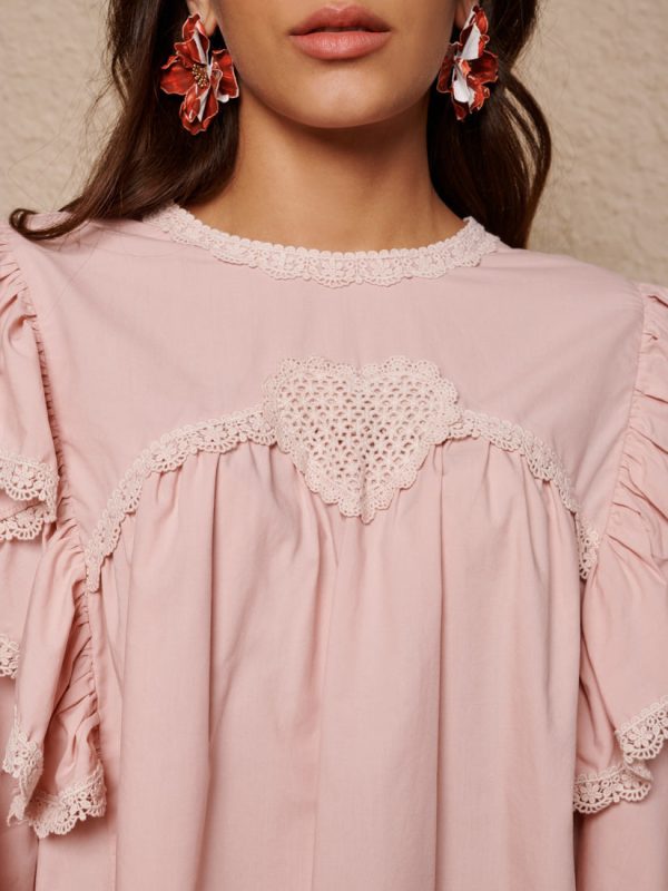Ruffle Women Blouse