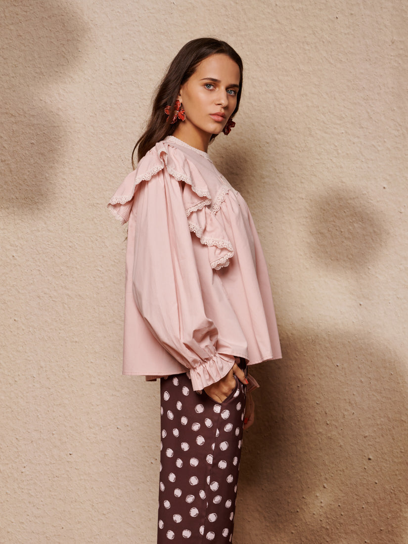 Ruffle Women Blouse - Image 6