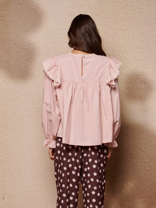 Ruffle Women Blouse