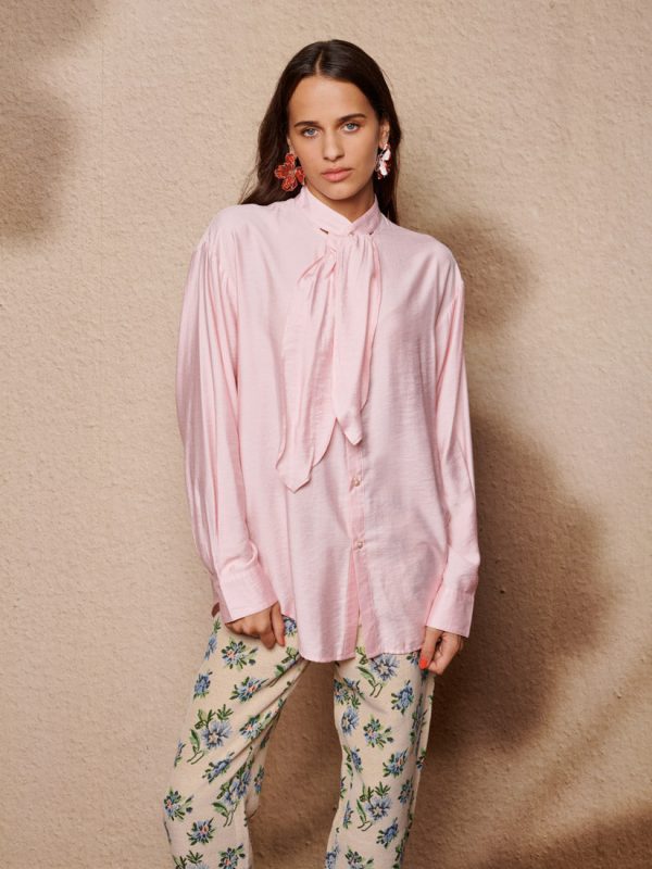 Tie Shirt for Women | Adjustable Wrap Blouse