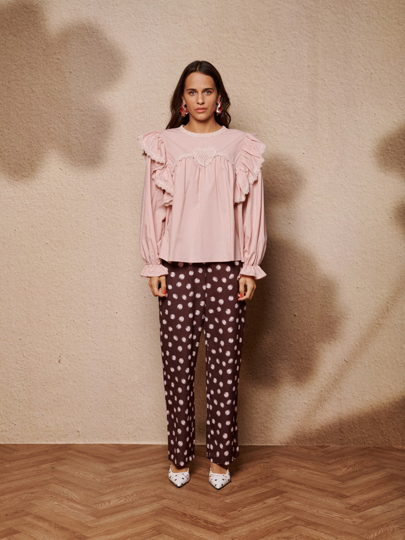 Ruffle Women Blouse - Image 2