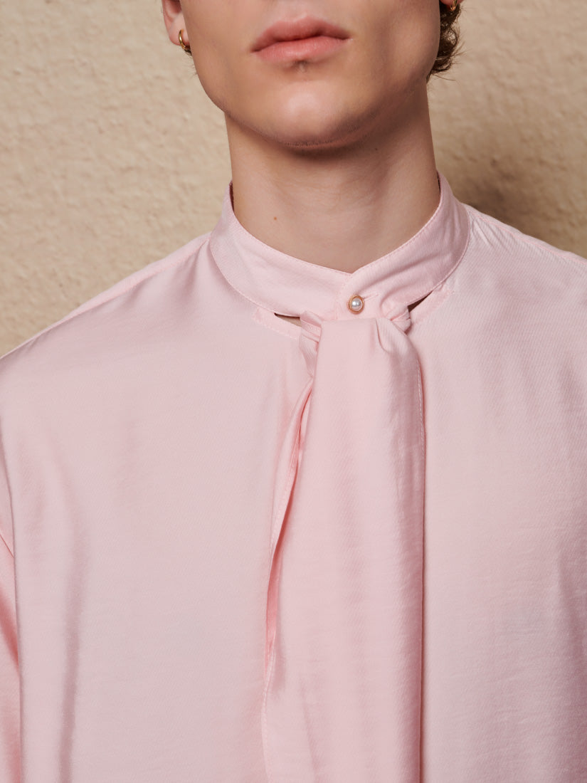 Tie Shirt for Women | Adjustable Wrap Blouse - Image 4