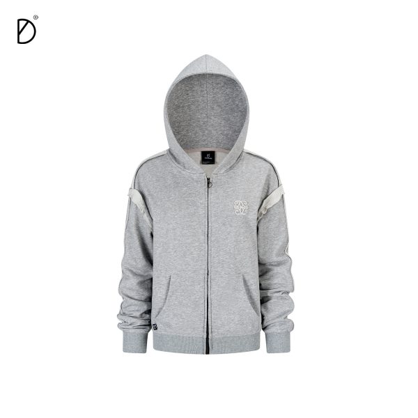 280g Distressed Raw-Edge Street Dance Sportswear