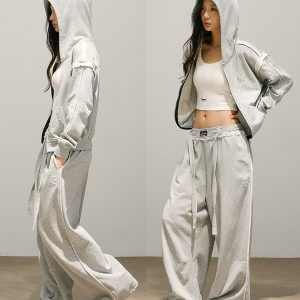 280g Distressed Raw-Edge Street Dance Sportswear - Image 5